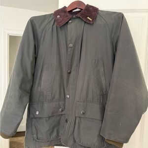 Barbour Bedale Dark Green Jacket size M